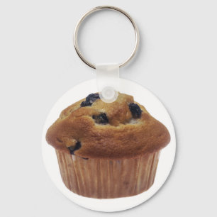 Blueberry Muffin Keychain