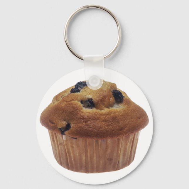 Blueberry Muffin Keychain (Front)