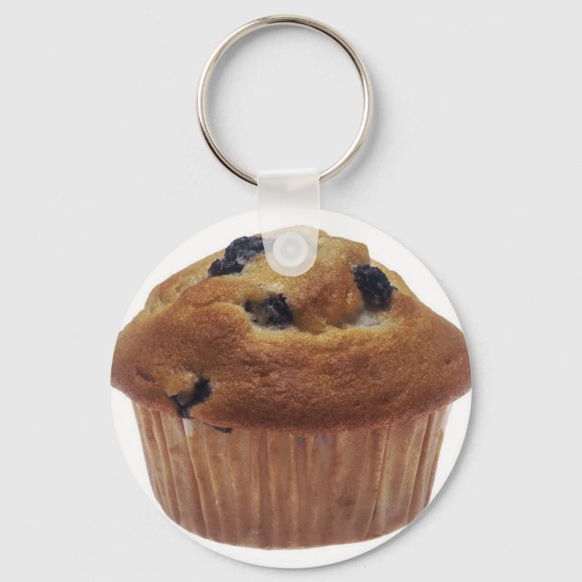 Blueberry Muffin Keychain (Front)