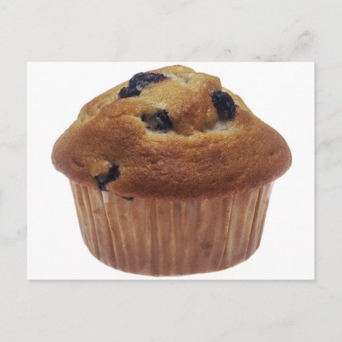 Blueberry Muffin Postcard