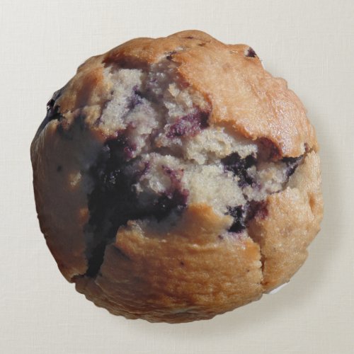 Blueberry muffin top pillow