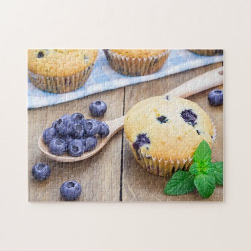 Blueberry Muffins Jigsaw Puzzle