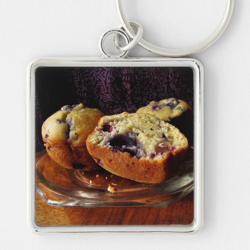 Blueberry Muffins Keychain