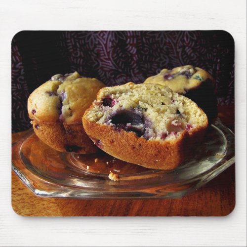 Blueberry Muffins Mouse Pad