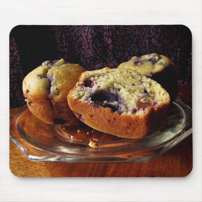 Blueberry Muffins Mouse Pad (Front)