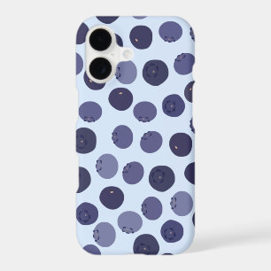 Blueberry Pattern iPhone 17 Case
