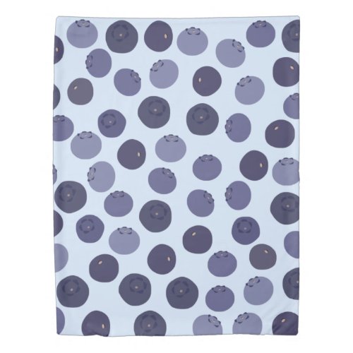 Blueberry Pattern Duvet Cover