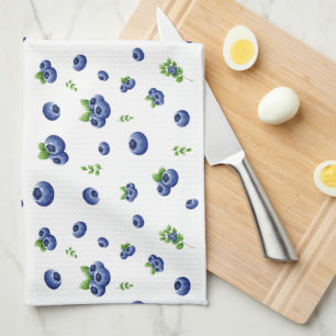 Blueberry Pattern Kitchen Towel