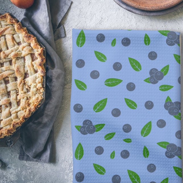 Blueberry pattern kitchen towel (Blueberry pattern kitchen towel)
