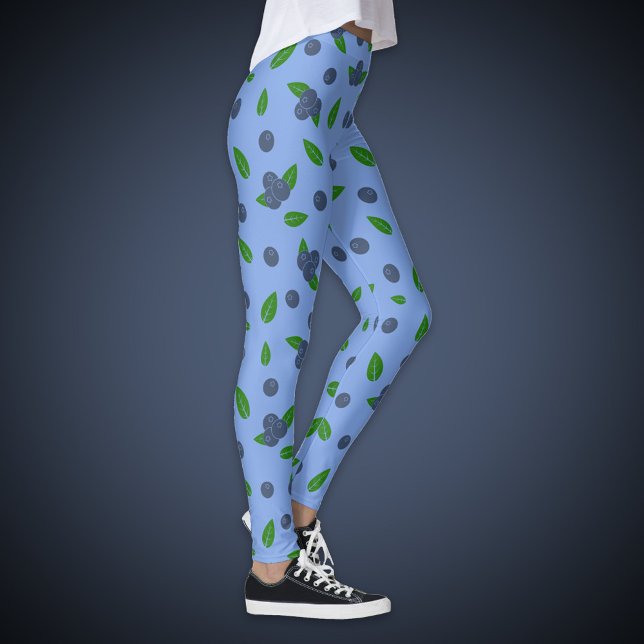 Blueberry pattern Leggings Pant (Blueberry pattern Leggings Pant)
