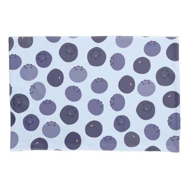 Blueberry Pattern Pillow Case (Front)