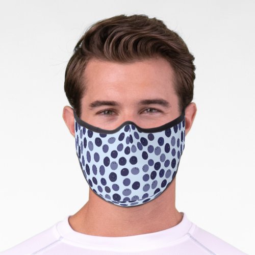 Blueberry Pattern Premium Face Mask