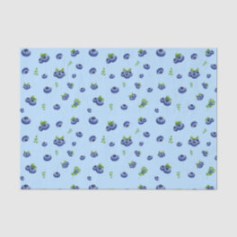 Blueberry Pattern Tissue Paper