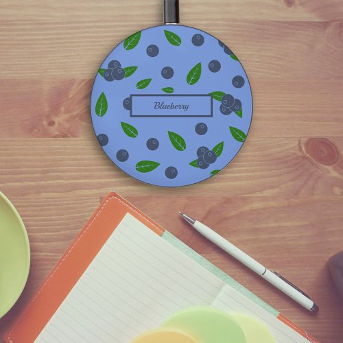 Blueberry pattern Wireless Charger