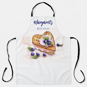 Blueberry Personalized Baker Apron