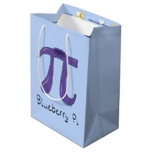 Blueberry Pi Cute Math Pi Day Party Gift Bag