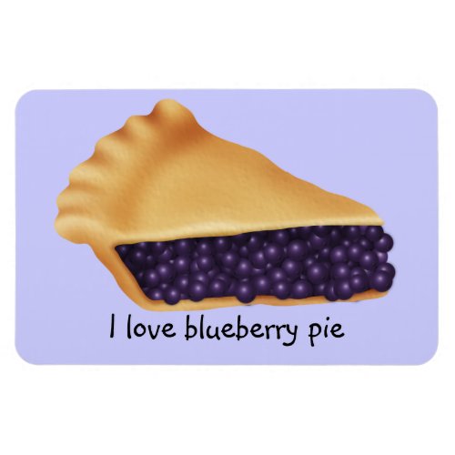 Blueberry Pie Magnet