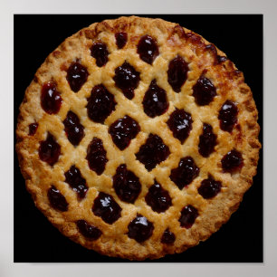 Blueberry Pie Poster