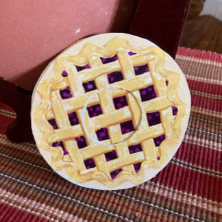 Blueberry Pie Thanksgiving Frame Name Place Card