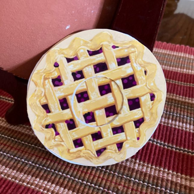 Blueberry Pie Thanksgiving Frame Name Place Card (Creator Uploaded)