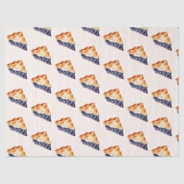 Blueberry Pie Tissue Paper (Front)