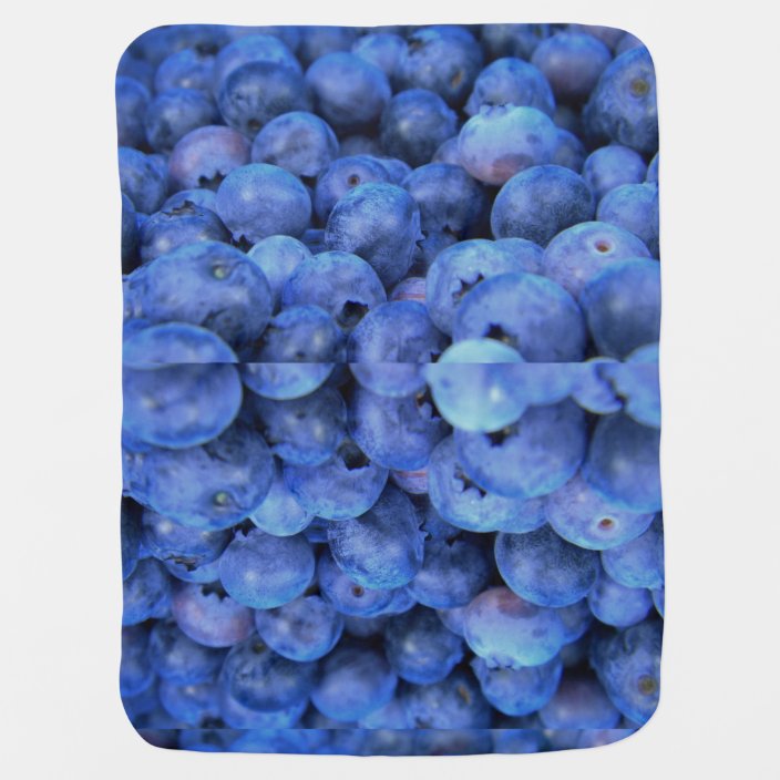 blueberry pile baby blanket
