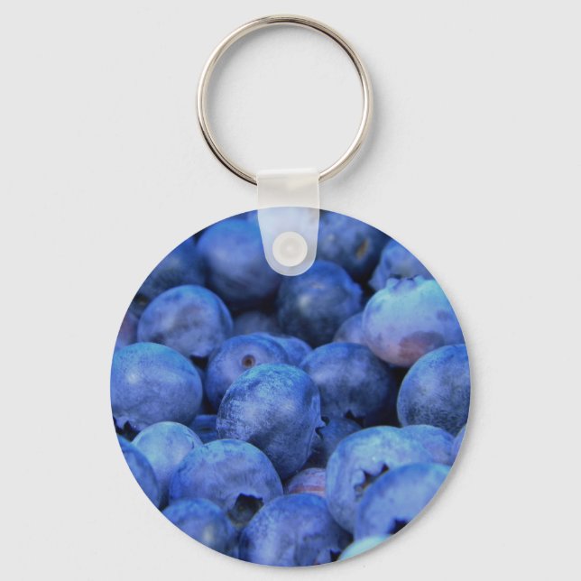 blueberry pile keychain (Front)