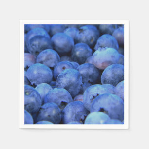 blueberry pile napkins
