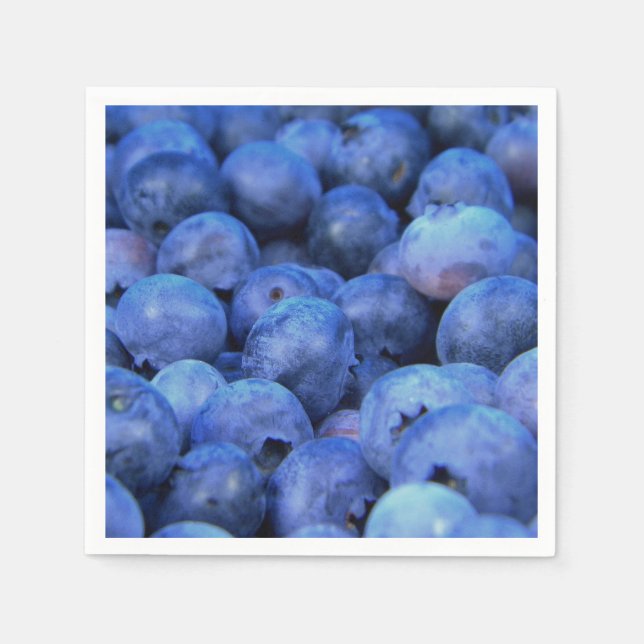 blueberry pile napkins (Front)