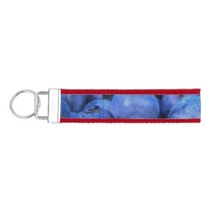 blueberry pile wrist keychain