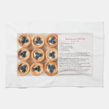 Blueberry Recipe Towel