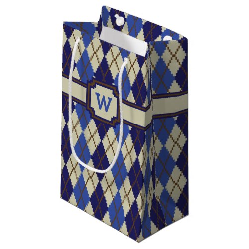 Blueberry Scone Argyle Gift Bag