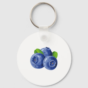 Blueberry Shirt Adult Men Women Kids Blueberry Cos Keychain