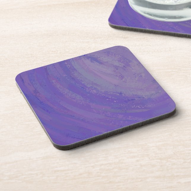 Blueberry Smear Beverage Coaster (Left Side)