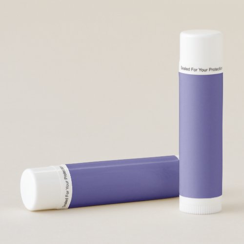 blueberry  solid color lip balm