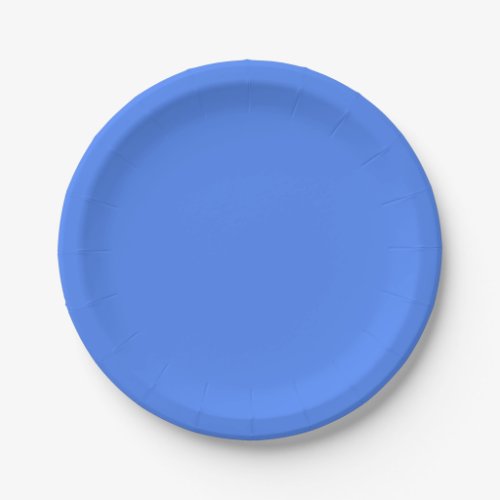 Blueberry Solid Color Paper Plates