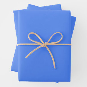 Blueberry Solid Color Wrapping Paper Sheets