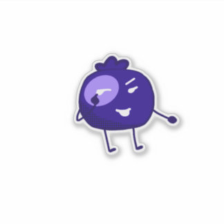 Blueberry sticker! sticker