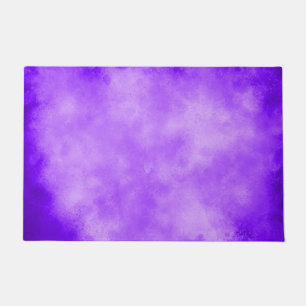 Blueberry storm Clouds  Doormat
