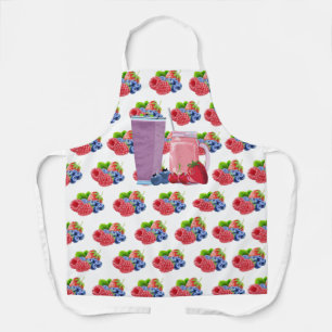 Blueberry & Strawberry Smoothie Apron