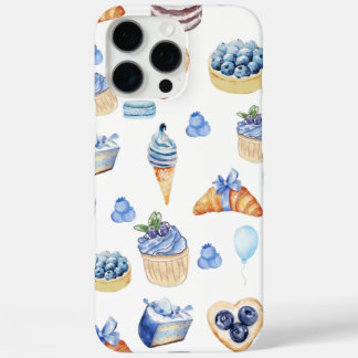 Blueberry Sweets iPhone 16 Pro Max Case