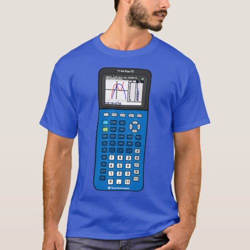 Blueberry TI 84 Calculator  T_Shirt