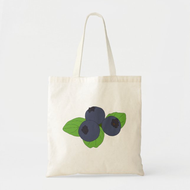 Blueberry Tote Bag (Front)