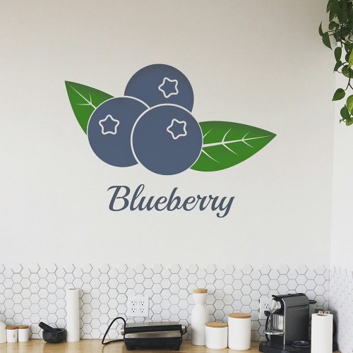 Blueberry Wall Decal