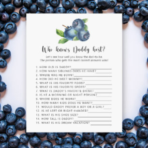 Blueberry - Who knows daddy best game