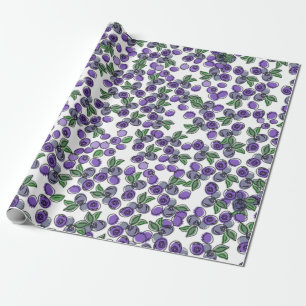 Blueberry Wrapping Paper