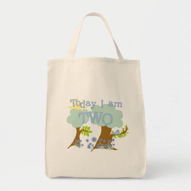 Bluebird 2nd Birthday Tshirts and Gifts Tote Bag (Front)