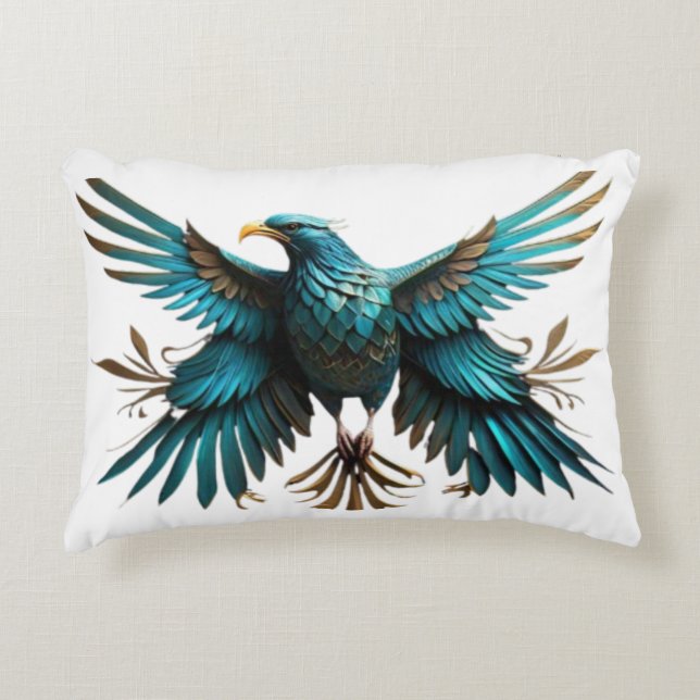 Bluebird Accent Pillow (Front)