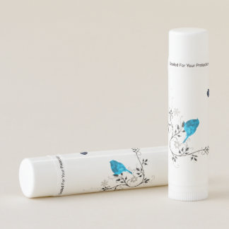 Bluebird and Heart Lip Balm