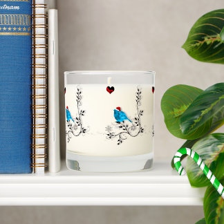 Bluebird at Christmas Scented Candle